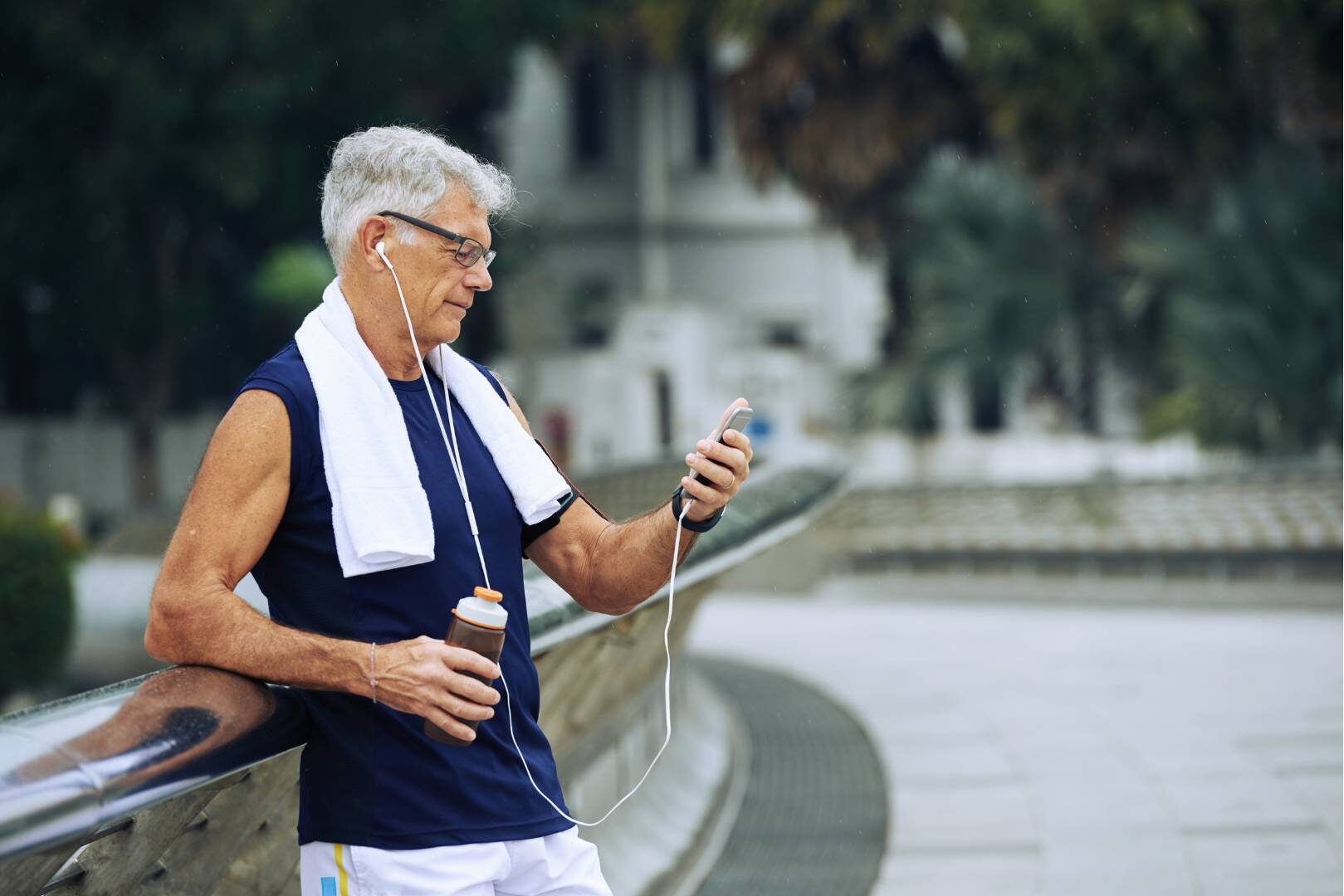 Copywriting and Editing - Man Reading on Phone Copywriting and Editing - Man reading content on his phone.