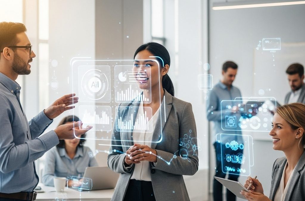 How can AI help my business improve marketing without losing its human voice?