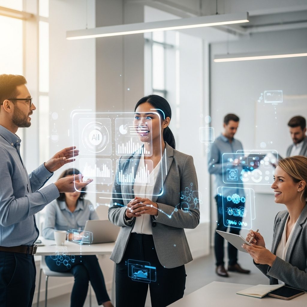 How can AI help my business improve marketing without losing its human voice?